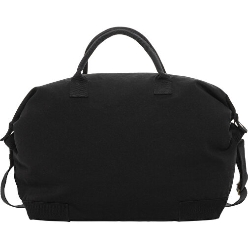 Kezar AWARE™ 500g/m² Wochenendtasche Aus Recyceltem Canvas , schwarz, Canvas - recycelt, 64,00cm x 40,00cm (Länge x Höhe), Bild 3