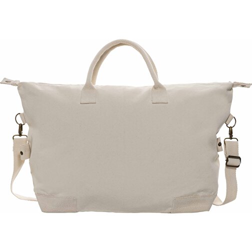 Kezar AWARE™ 500g/m² Wochenendtasche Aus Recyceltem Canvas , off white, Canvas - recycelt, 64,00cm x 40,00cm (Länge x Höhe), Bild 4