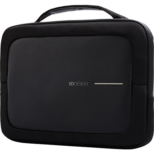 XD Design 16' Laptop Tasche , schwarz, PET - recycelt, 39,50cm x 27,00cm (Länge x Höhe), Bild 1