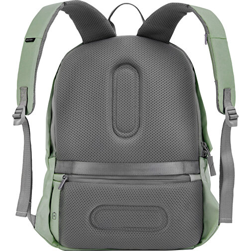 Bobby Soft, Anti-Diebstahl-Rucksack , Iceberg green, PET - recycelt, 30,00cm x 45,00cm (Länge x Höhe), Bild 4