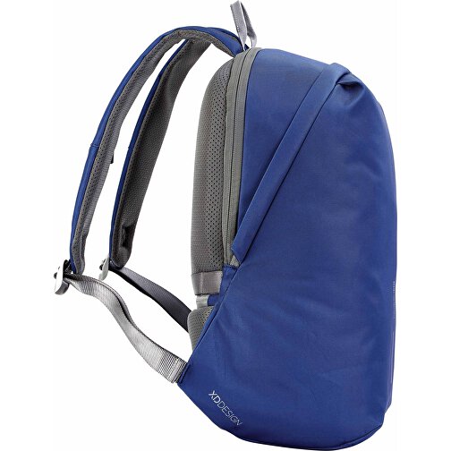 Bobby Soft, Anti-Diebstahl-Rucksack , blau, PET - recycelt, 30,00cm x 45,00cm (Länge x Höhe), Bild 5