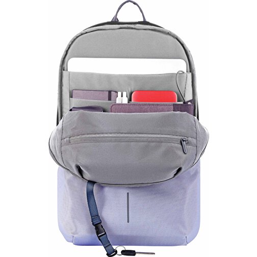 Bobby Soft, Anti-Diebstahl-Rucksack , lavender, PET - recycelt, 30,00cm x 45,00cm (Länge x Höhe), Bild 7