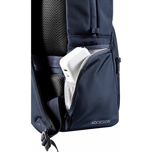 Soft Daypack , navy blau, PET - recycelt, 32,00cm x 41,50cm (Länge x Höhe), Bild 8