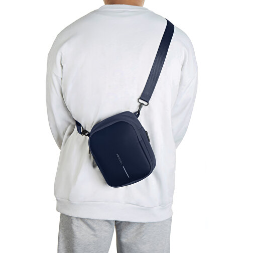 Boxy Sling , navy blau, PET - recycelt, 16,00cm x 21,00cm (Länge x Höhe), Bild 16