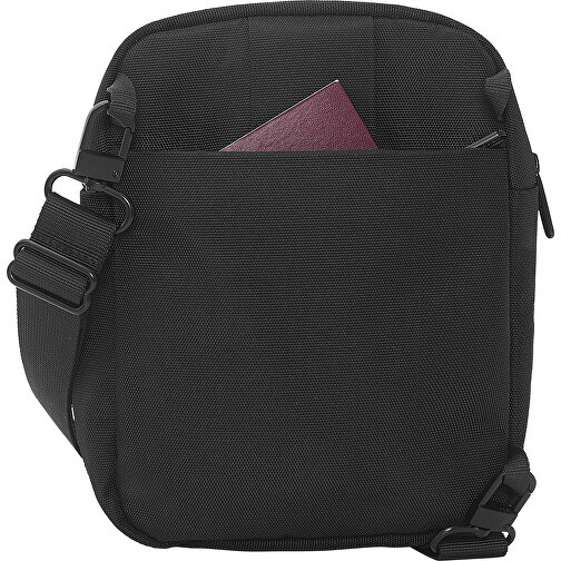 Boxy Sling , schwarz, PET - recycelt, 16,00cm x 21,00cm (Länge x Höhe), Bild 5