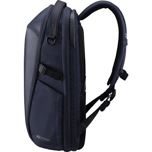 Bizz Rucksack , navy blau, PET - recycelt, 32,00cm x 18,00cm (Länge x Höhe), Bild 9