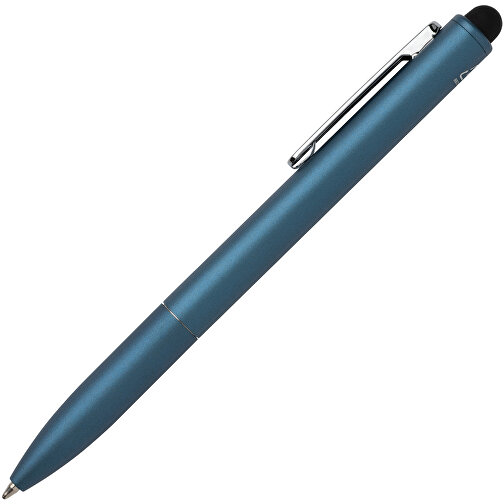 Kymi Stift Mit Stylus Aus RCS Recyceltem Aluminum , Königsblau, Recycelte Aluminiumlegierung, 12,90cm (Höhe), Bild 1