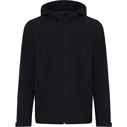 Iqoniq Makalu Herren Softshelljacke Aus Recyceltem Polyester , schwarz, 91% recyceltes Polyester, 7% recyceltes TPU, 2% Elastan, XL, 75,00cm x 3,00cm (Länge x Höhe), Bild 1