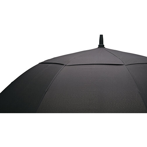 Swiss Peak AWARE™ Tornado 23' Sturmschirm , schwarz, PET - recycelt, 81,00cm (Höhe), Bild 6