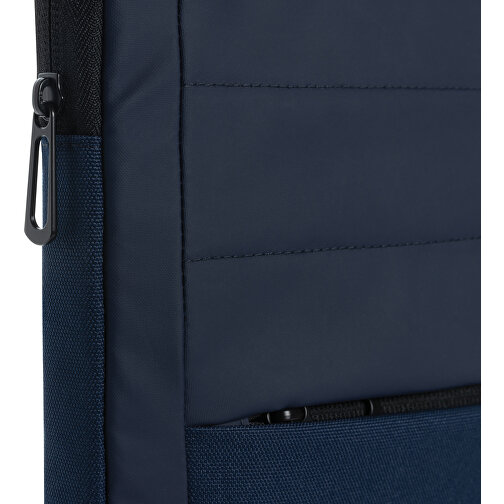 Armond AWARE™ RPET 15.6' Laptop-Sleeve , navy blau, PET - recycelt, 38,00cm x 26,00cm (Länge x Höhe), Bild 5