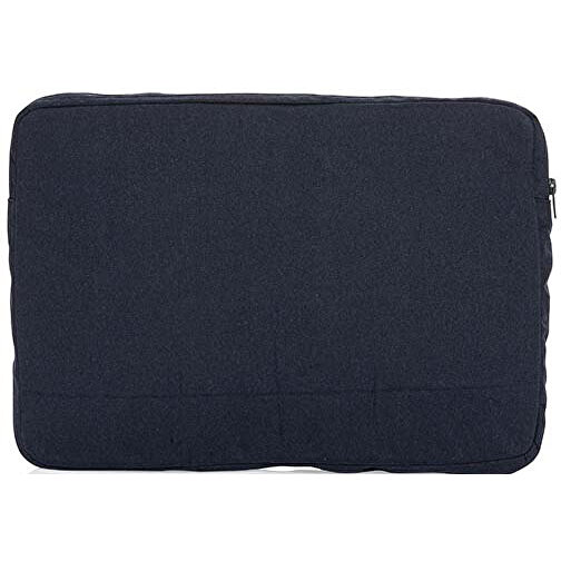 Laluka AWARE™ 15,6' Laptoptasche Aus Recycelter Baumwolle , navy blau, Baumwolle - recycelt, 38,00cm x 4,50cm (Länge x Höhe), Bild 3