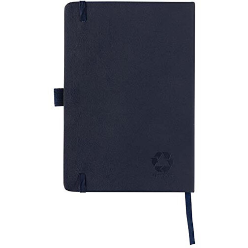 Sam A5 Notizbuch Aus RCS Zertifiziertem Lederfaserstoff , navy blau, Lederfaserstoff, 21,00cm x 1,10cm (Länge x Höhe), Bild 2