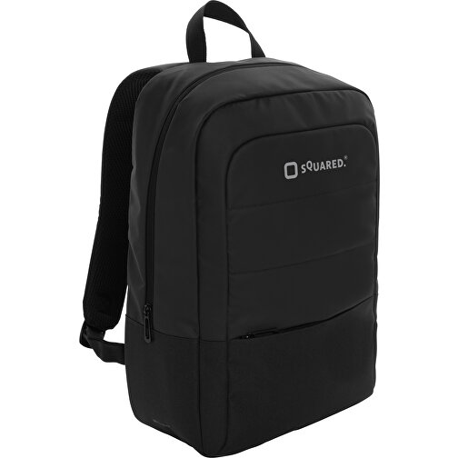 Armond AWARE™ RPET 15.6' Basic Laptop-Rucksack , schwarz, PET - recycelt, 31,00cm x 44,00cm (Länge x Höhe), Bild 7