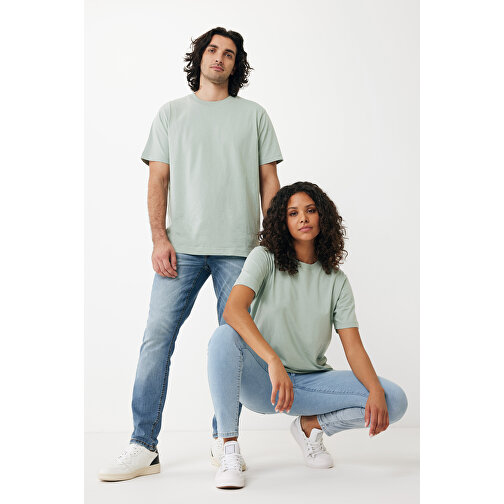 Iqoniq Sierra Lightweight T-Shirt Aus Recycelter Baumwolle , Iceberg green, 30% recycelte und 70% biologische Baumwolle, XL, 77,00cm x 1,00cm (Länge x Höhe), Bild 3