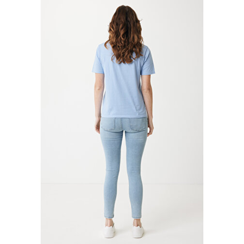 Iqoniq Sierra Lightweight T-Shirt Aus Recycelter Baumwolle , sky blue, 30% recycelte und 70% biologische Baumwolle, XL, 77,00cm x 1,00cm (Länge x Höhe), Bild 6