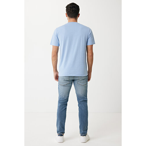 Iqoniq Sierra Lightweight T-Shirt Aus Recycelter Baumwolle , sky blue, 30% recycelte und 70% biologische Baumwolle, M, 73,00cm x 1,00cm (Länge x Höhe), Bild 8