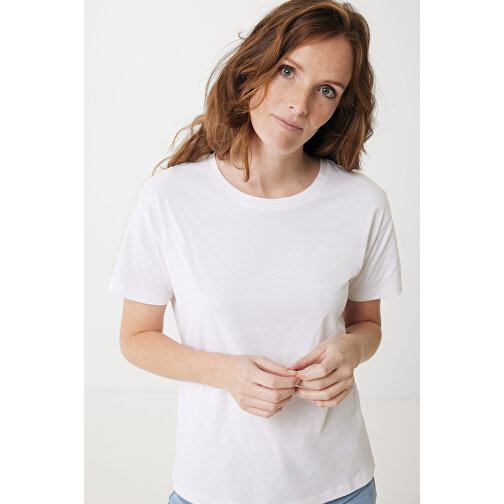 Iqoniq Sierra Lightweight T-Shirt Aus Recycelter Baumwolle , weiß, 30% recycelte und 70% biologische Baumwolle, XXL, 79,00cm x 1,00cm (Länge x Höhe), Bild 14