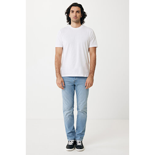 Iqoniq Sierra Lightweight T-Shirt Aus Recycelter Baumwolle , weiß, 30% recycelte und 70% biologische Baumwolle, XS, 65,00cm x 1,00cm (Länge x Höhe), Bild 9