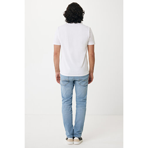 Iqoniq Sierra Lightweight T-Shirt Aus Recycelter Baumwolle , weiss, 30% recycelte und 70% biologische Baumwolle, L, 75,00cm x 1,00cm (Länge x Höhe), Bild 10