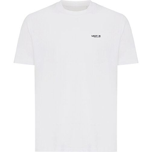 Iqoniq Sierra Lightweight T-Shirt Aus Recycelter Baumwolle , weiß, 30% recycelte und 70% biologische Baumwolle, 4XL, 83,00cm x 1,00cm (Länge x Höhe), Bild 15