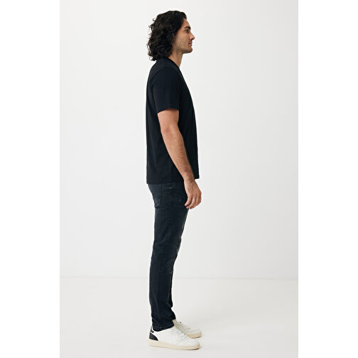 Iqoniq Sierra Lightweight T-Shirt Aus Recycelter Baumwolle , schwarz, 30% recycelte und 70% biologische Baumwolle, L, 75,00cm x 1,00cm (Länge x Höhe), Bild 5