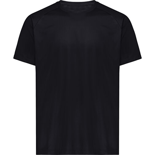Iqoniq Tikal Sport Quick-Dry T-Shirt Aus Rec. Polyester , schwarz, 100% recyceltes Polyester, L, 74,00cm x 0,50cm (Länge x Höhe), Bild 1