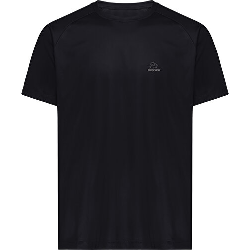 Iqoniq Tikal Sport Quick-Dry T-Shirt Aus Rec. Polyester , schwarz, 100% recyceltes Polyester, L, 74,00cm x 0,50cm (Länge x Höhe), Bild 3