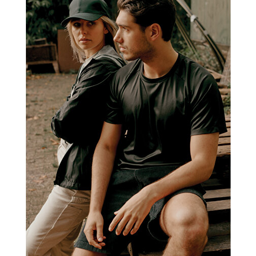 Iqoniq Tikal Sport Quick-Dry T-Shirt Aus Rec. Polyester , schwarz, 100% recyceltes Polyester, L, 74,00cm x 0,50cm (Länge x Höhe), Bild 7