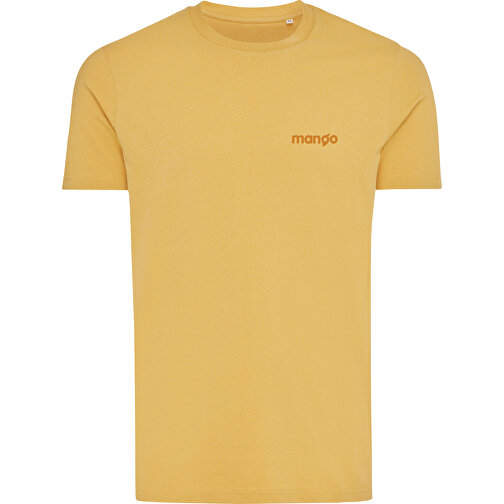 Iqoniq Bryce T-Shirt Aus Recycelter Baumwolle , ochre yellow, 50% recycelte und 50% biologische Baumwolle, XXL, 78,00cm x 0,50cm (Länge x Höhe), Bild 4