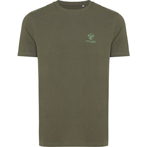 Iqoniq Bryce T-Shirt Aus Recycelter Baumwolle , khaki, 50% recycelte und 50% biologische Baumwolle, XXXL, 80,00cm x 0,50cm (Länge x Höhe), Bild 4
