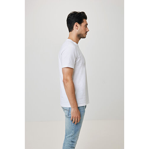 Iqoniq Bryce T-Shirt Aus Recycelter Baumwolle , weiss, 50% recycelte und 50% biologische Baumwolle, 4XL, 82,00cm x 0,50cm (Länge x Höhe), Bild 13