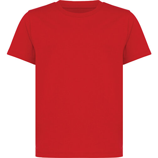 Iqoniq Koli Kids T-Shirt Aus Recycelter Baumwolle , rot, 30% recycelte und 70% biologische Baumwolle, 9-10, 56,00cm x 0,50cm (Länge x Höhe), Bild 1