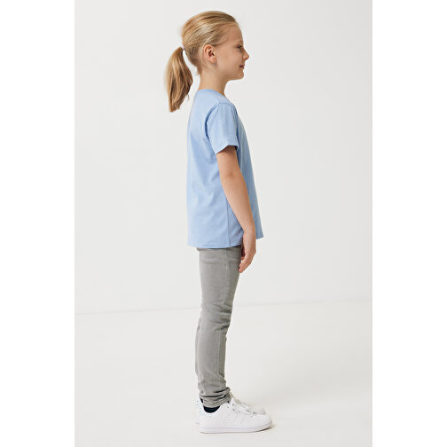 Iqoniq Koli Kids T-Shirt Aus Recycelter Baumwolle , sky blue, 30% recycelte und 70% biologische Baumwolle, 9-10, 56,00cm x 0,50cm (Länge x Höhe), Bild 6