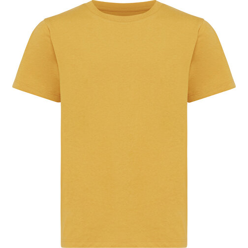 Iqoniq Koli Kids T-Shirt Aus Recycelter Baumwolle , ochre yellow, 30% recycelte und 70% biologische Baumwolle, 11-12, 60,00cm x 0,50cm (Länge x Höhe), Bild 1