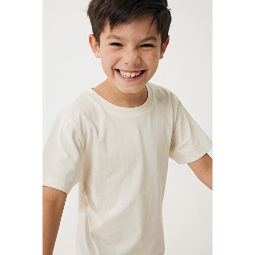 Iqoniq Koli Kids T-Shirt Aus Recycelter Baumwolle , natural raw, 30% recycelte und 70% biologische Baumwolle, 78, 51,00cm x 0,50cm (Länge x Höhe), Bild 6