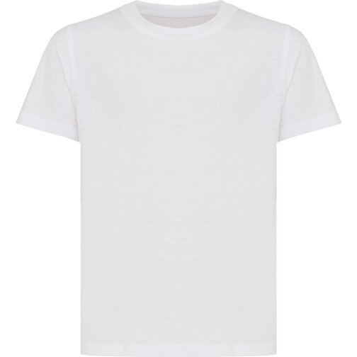 Iqoniq Koli Kids T-Shirt Aus Recycelter Baumwolle , weiss, 30% recycelte und 70% biologische Baumwolle, 34, 42,00cm x 0,50cm (Länge x Höhe), Bild 1