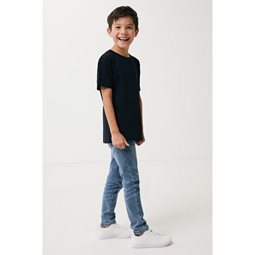 Iqoniq Koli Kids T-Shirt Aus Recycelter Baumwolle , schwarz, 30% recycelte und 70% biologische Baumwolle, 78, 51,00cm x 0,50cm (Länge x Höhe), Bild 4