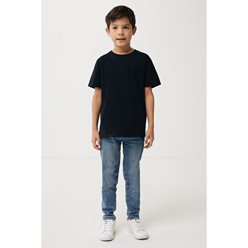 Iqoniq Koli Kids T-Shirt Aus Recycelter Baumwolle , schwarz, 30% recycelte und 70% biologische Baumwolle, 78, 51,00cm x 0,50cm (Länge x Höhe), Bild 5