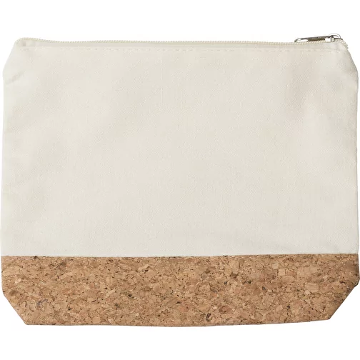 Trousse de toilette en coton et liège Teagan, Image 1