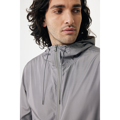 Iqoniq Logan Lightweight Jacke Aus Recyceltem Polyestergrau , Silbergrau, 100% recyceltes Polyester, XXXL, 80,00cm x 0,50cm (Länge x Höhe), Bild 13