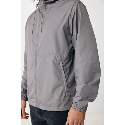 Iqoniq Logan Lightweight Jacke Aus Recyceltem Polyestergrau , Silbergrau, 100% recyceltes Polyester, XXXL, 80,00cm x 0,50cm (Länge x Höhe), Bild 14