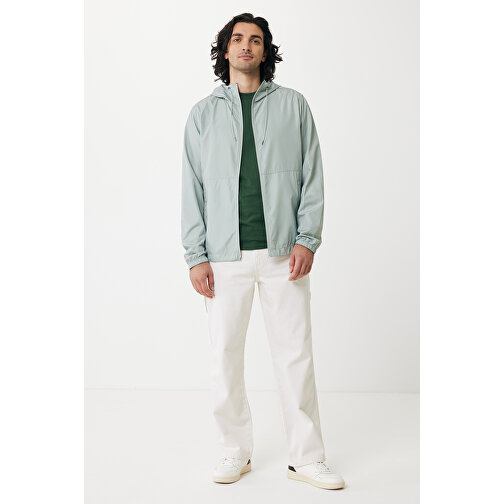 Iqoniq Logan Lightweight Jacke Aus Recyceltem Polyester , Iceberg green, 100% recyceltes Polyester, XXXL, 80,00cm x 0,50cm (Länge x Höhe), Bild 10