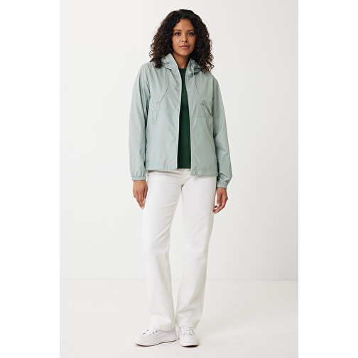 Iqoniq Logan Lightweight Jacke Aus Recyceltem Polyester , Iceberg green, 100% recyceltes Polyester, S, 68,00cm x 0,50cm (Länge x Höhe), Bild 6