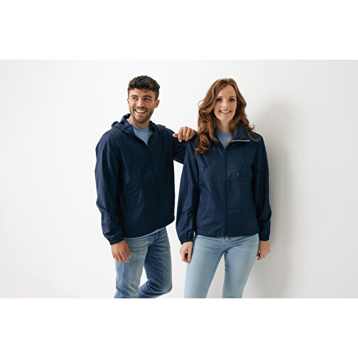 Iqoniq Logan Lightweight Jacke Aus Recyceltem Polyester , navy blau, 100% recyceltes Polyester, XL, 76,00cm x 0,50cm (Länge x Höhe), Bild 3