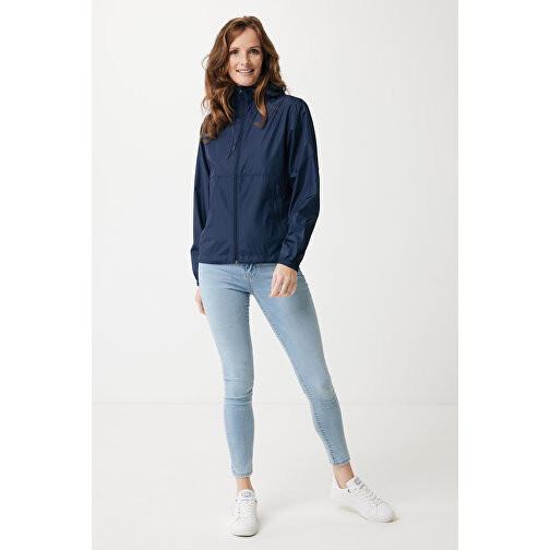 Iqoniq Logan Lightweight Jacke Aus Recyceltem Polyester , navy blau, 100% recyceltes Polyester, XL, 76,00cm x 0,50cm (Länge x Höhe), Bild 6