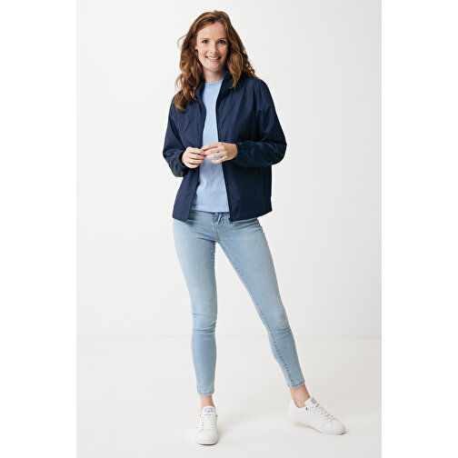 Iqoniq Logan Lightweight Jacke Aus Recyceltem Polyester , navy blau, 100% recyceltes Polyester, S, 68,00cm x 0,50cm (Länge x Höhe), Bild 7