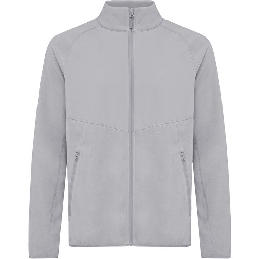 Iqoniq Talung Mikrofleece Jacke Aus Recyceltem Polyester , storm grey, 100% recyceltes Polyester, XXXL, 79,50cm x 3,50cm (Länge x Höhe), Bild 1