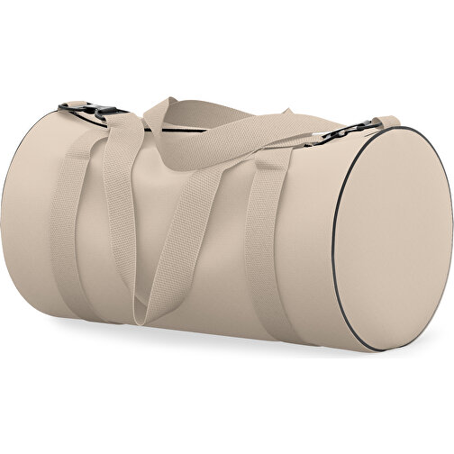 Sporttasche Modernfit , beige, Sublimation Poliester 300g, 27,00cm x 27,00cm x 50,00cm (Länge x Höhe x Breite), Bild 2