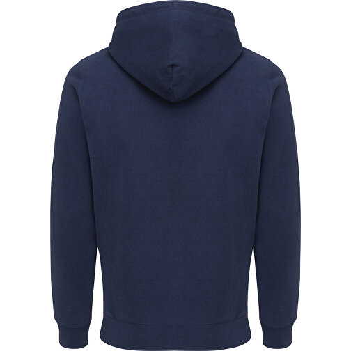 Iqoniq Abisko Zip-Kapuzenpullover Aus Recycelter Baumwolle , navy blau, 50% recycelte und 50% biologische Baumwolle, XXXL, 80,00cm x 1,00cm (Länge x Höhe), Bild 2