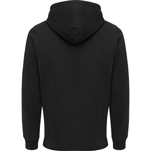 Iqoniq Abisko Zip-Kapuzenpullover Aus Recycelter Baumwolle , schwarz, 50% recycelte und 50% biologische Baumwolle, XXL, 78,00cm x 1,00cm (Länge x Höhe), Bild 2